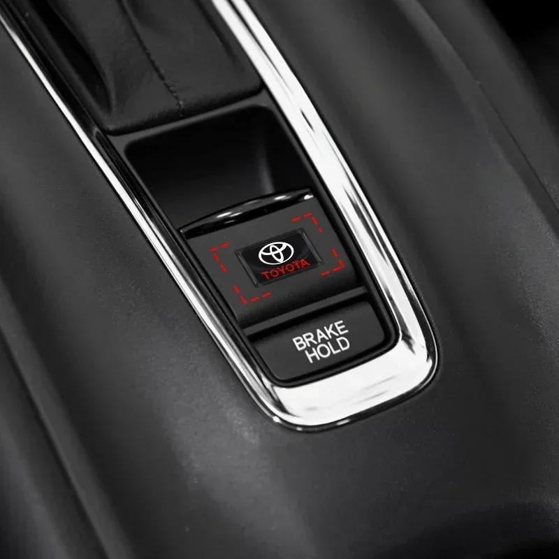 3D Эпоксидные Наклейки для Украшения Автомобиля Toyota на Руль и Приборную Панель