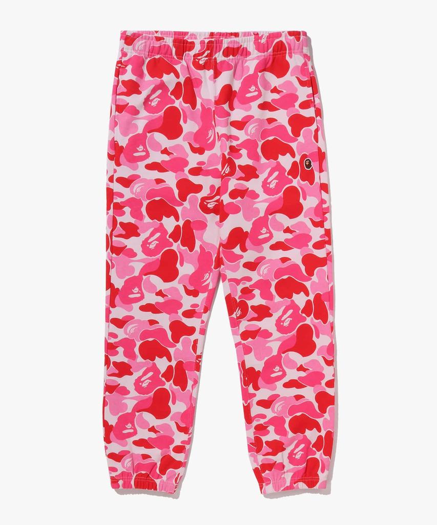 Beipeu Abc Camo Ape Head One Point Sweatpants (M) Pink