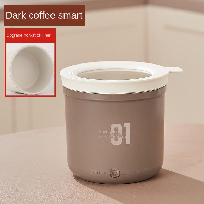 1L Многофункциональная электрическая плита с антипригарным покрытием, лапшеварка быстрого приготовления, 220 В, лапшеварка в чашке, горячая кастрюля