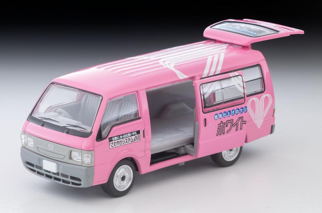 Tomytec Tomica Limited Vintage Neo Scale Mazda Bongo Brawny Van Finished Model 336129 1/64 LV-N310c (White Express)