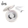 1 Set Magnetic False Eyelashes with Lash Applicator Clip Reusable Natural Wispy Double Sided Magnetic Fake Lashes with Clamp Women Eye Makeup Tools