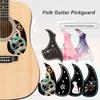Самоклеящаяся наклейка пикгард Каплевидная накладка для защиты от царапин Новый пикгард для фолк-гитары