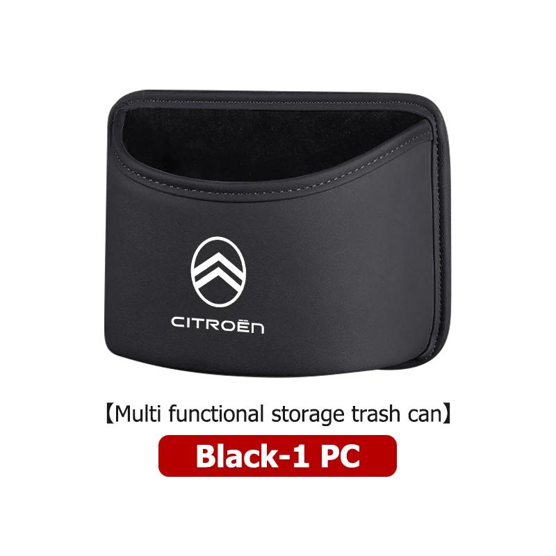 Car Side Door Trash Bin Hanging Garbage Dust Case Storage Box For Citroen C5 C1 C2 C6 C4L DS3 DS4 DS5 C-Elysee Grand Berlingo ajd256