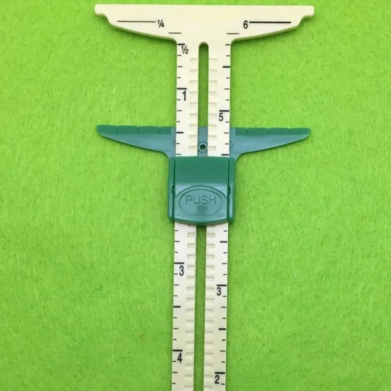 1 шт. Многофункциональная режущая чертежная линейка, швейная лоскутная линейка, скользящий калибр, настраиваемая линейка, инструменты для квилтинга