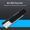 Heat Sink Radiator Thermal Cooling Pad SSD Hard Disk Aluminum Radiator NVME NGFF M.2 2280 SSD for Desktop PC