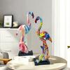 New Flamingo Ornaments Colorful Resin Crafts Home Living Room Entrance TV Cabinet Decoration Gifts