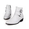Autumn/Winter 2021 Men's Plus Size Leather Casual Boots - Trendy British-Style Martin Shoes