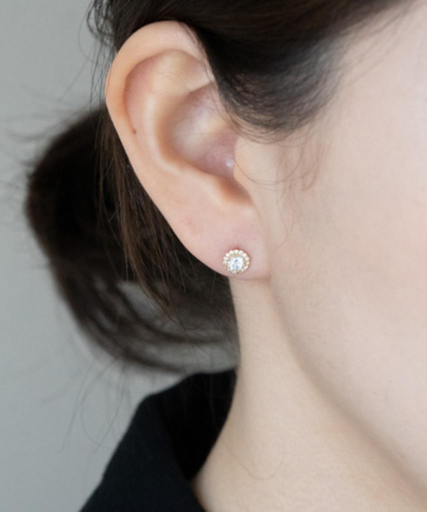 Серебряные серьги Alleun 925 пробы, круглые, крупные, серебристые