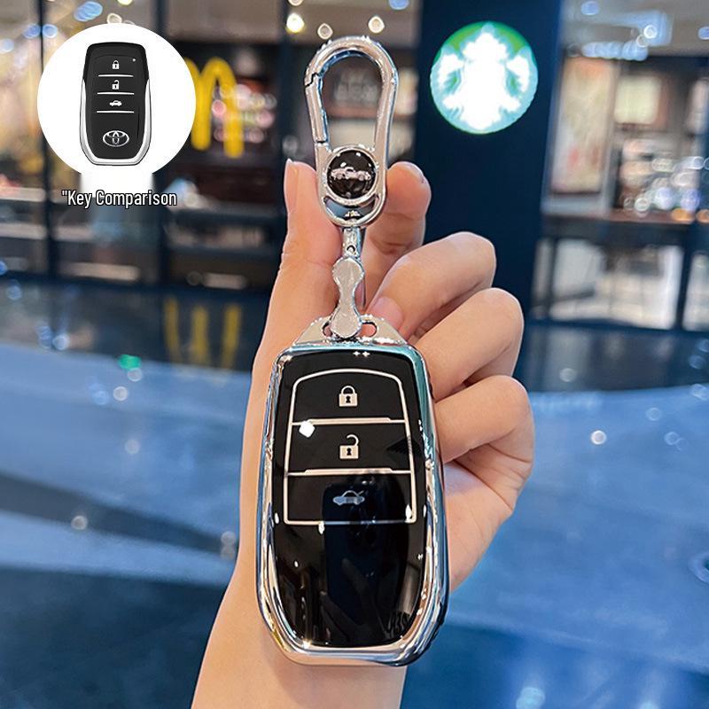 Чехол для ключа Toyota, совместимый с Corolla, Camry, Levin, RAV4, Venza, Avalon и Fenglanda