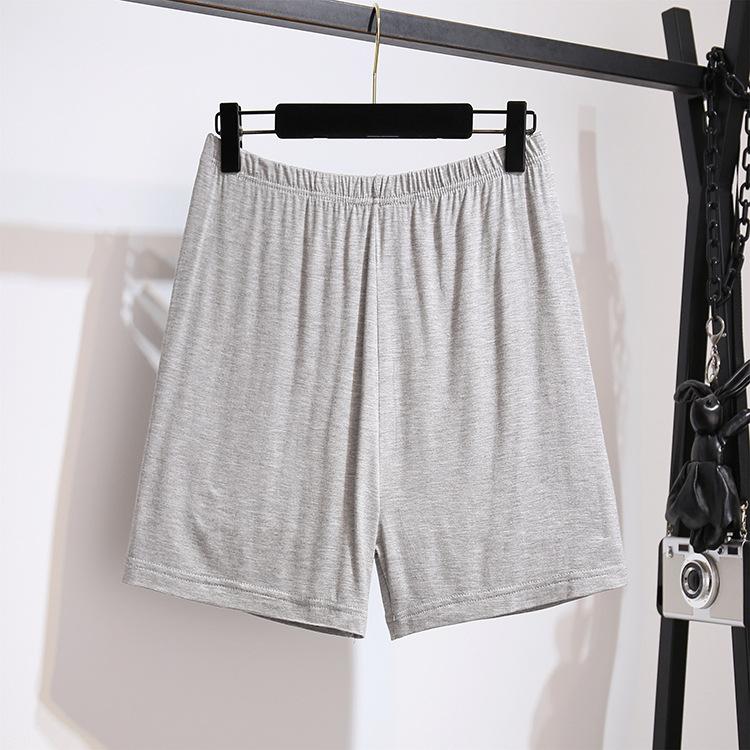 Женские летние шорты с эластичным поясом и антибликовым покрытием, свободные повседневные домашние брюки больших размеров