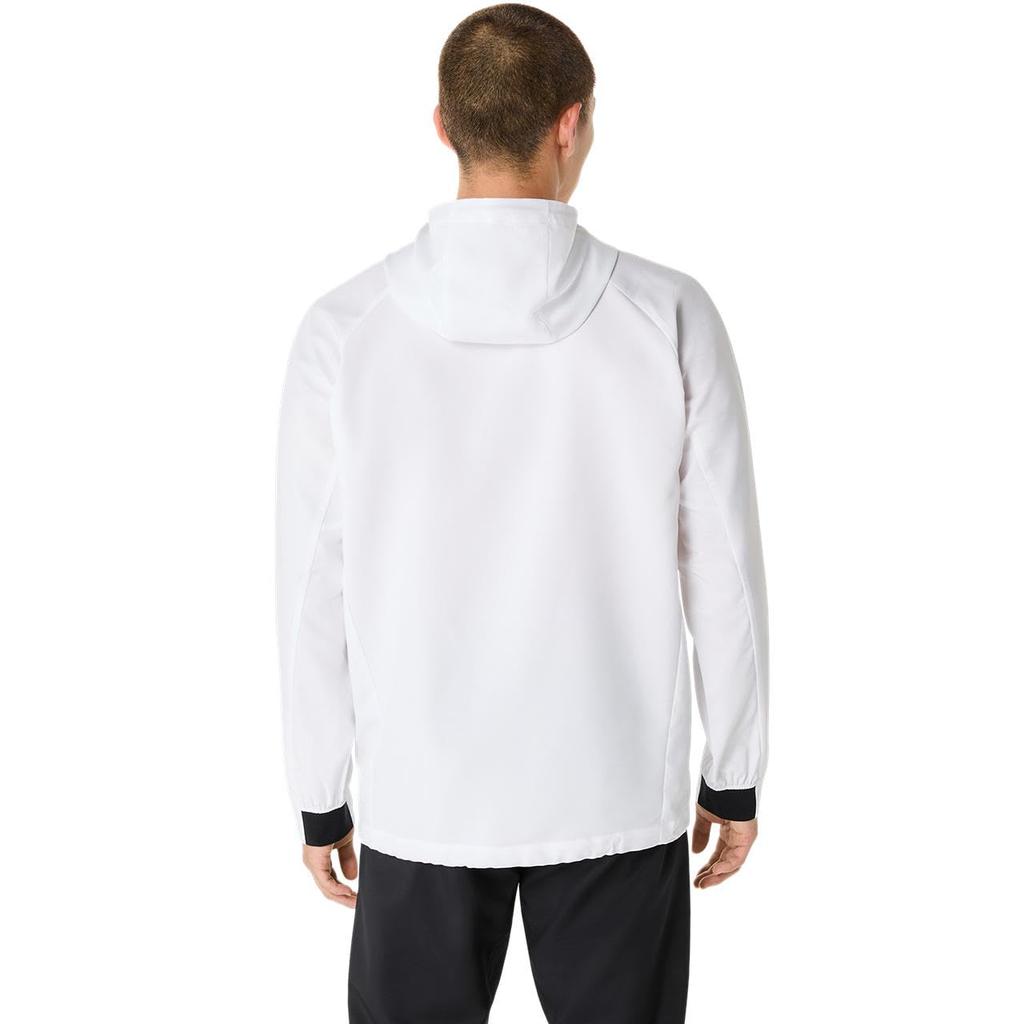 Тренировочная куртка Dry Actimotion Cross Hoodie 2031E980 унисекс для взрослых 100 S [ASICS] (Бриллиантовый белый)