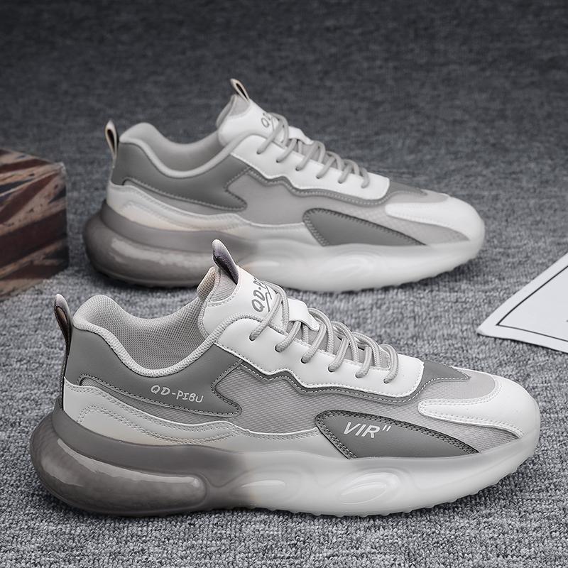 Мужская обувь Color Block, повседневная дизайнерская мужская обувь для бега на открытом воздухе, на платформе, спортивная мода, роскошь, теннис, кожаные кроссовки, мокасины