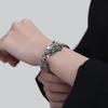 Новый браслет из стерлингового серебра 925 пробы Винтажная цепочка Цепочка с драконом Застежка-карабин для женщин Мужчин Свадьба Помолвка Ювелирные изделия Подарки