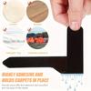16 Pcs Washable Reusable PU Double Sided Carpet Grippers for Hardwood Floors, Keep Carpet Edges Flat, Prevent Curling
