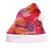 Printed Beads Christmas Hat Merry Christmas Decoration Plush Beanie Santa Claus Hat  Winter/Autumn