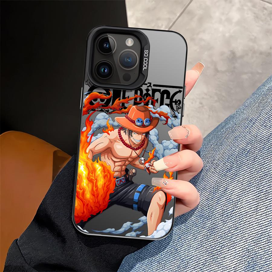 One Piece Cool Luffy Phone Case for iPhone 14 15 16 Plus 17 Air 16e 11 12 13 Pro Max Soft Cover