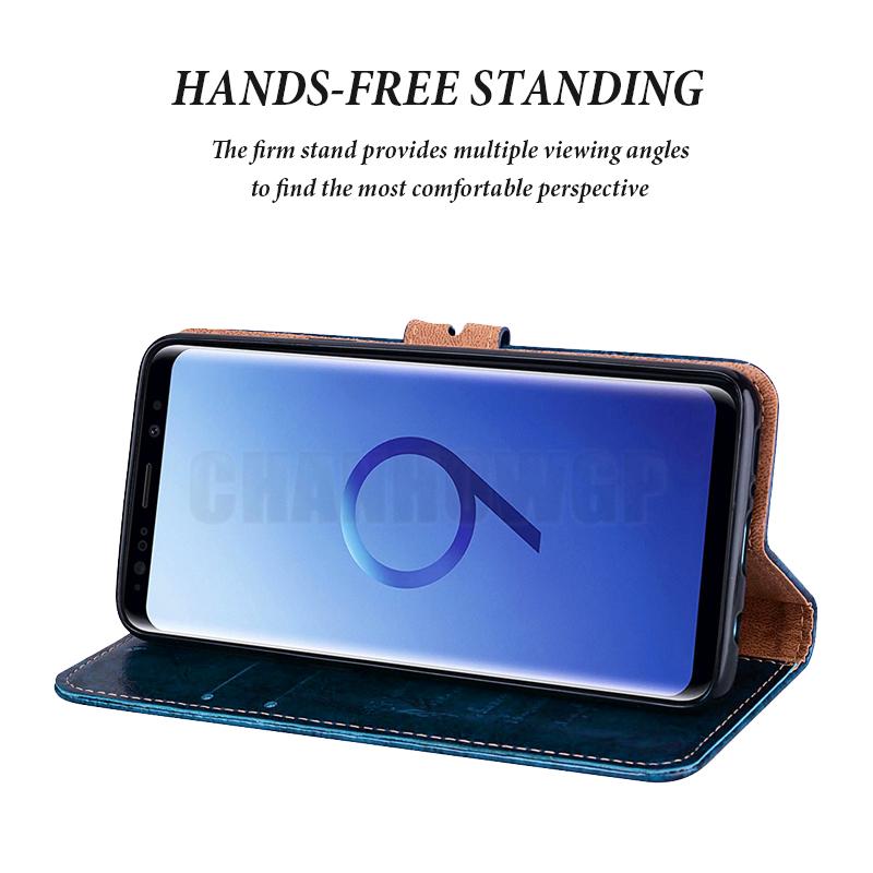 Vintage Case For Samsung Galaxy S6 S7 Edge A6 A8 S8 S9 Plus J2 J4 J6 J8 2018 J3 J5 J7 Neo A3 A5 2017