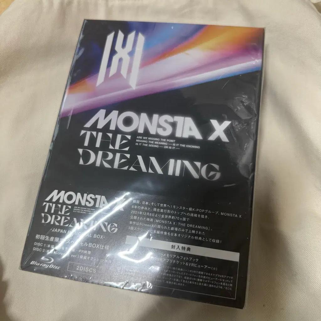 MONSTA X Dreaming Japan Blu-ray Used
