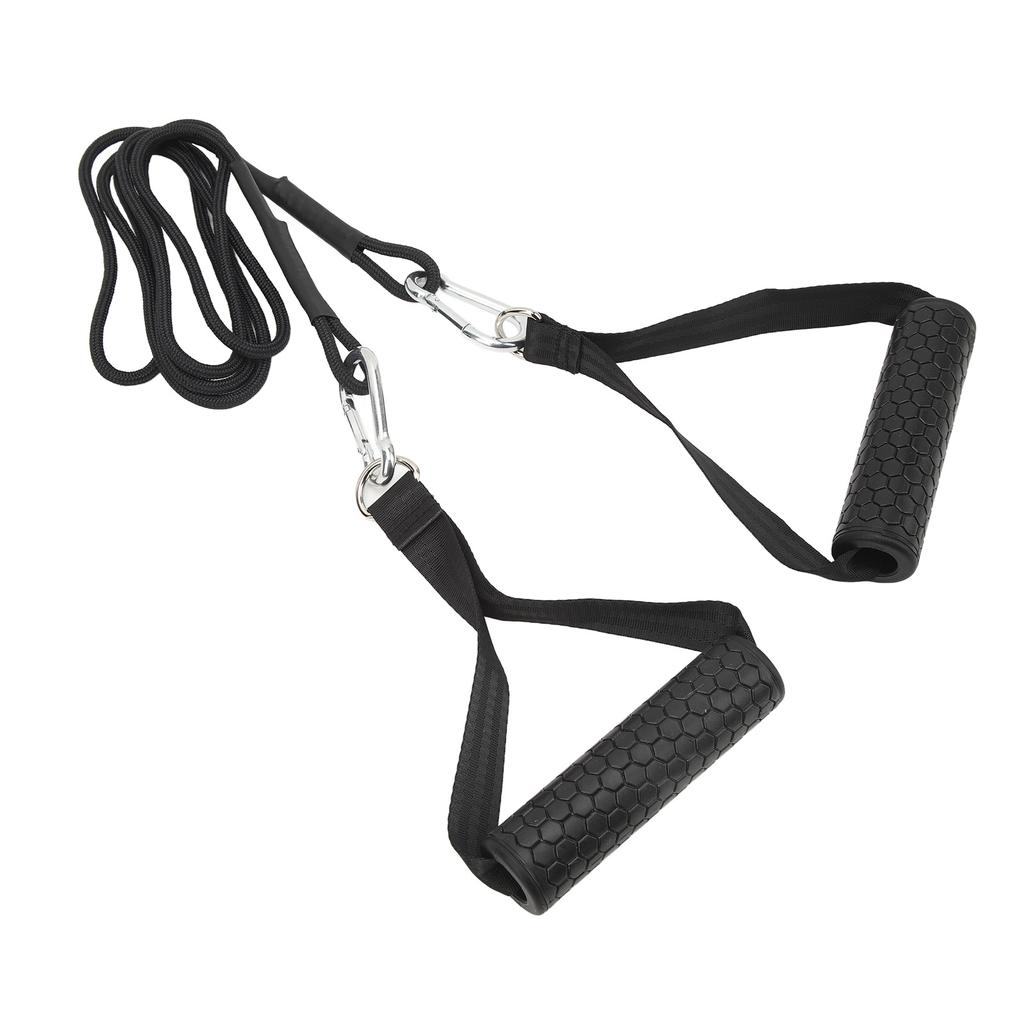 Трицепсовая тяга веревкой, тренажерный кабель, насадки, длинный трицепсовый ремень с 2 рукоятками для мульти-