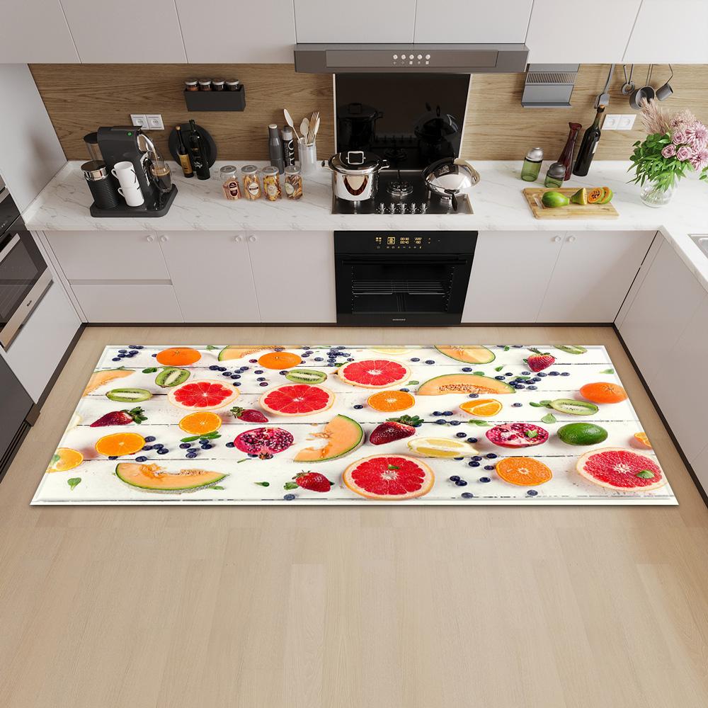 Придверный коврик, ковер для кухни, спальни, нескользящий пол, балкон, коридор, длинный ковер, прикроватный коврик для гостиной