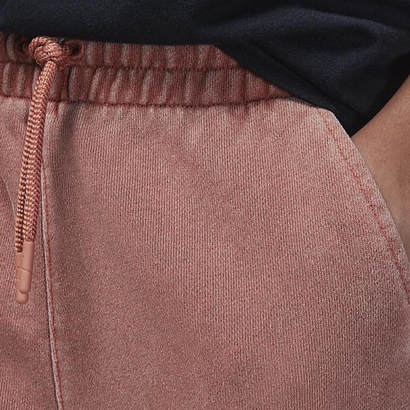 Jordan MJ Essentials Solid Color Drawstring Casual Jogger Pants Kids Bottoms Orange FZ1803-898