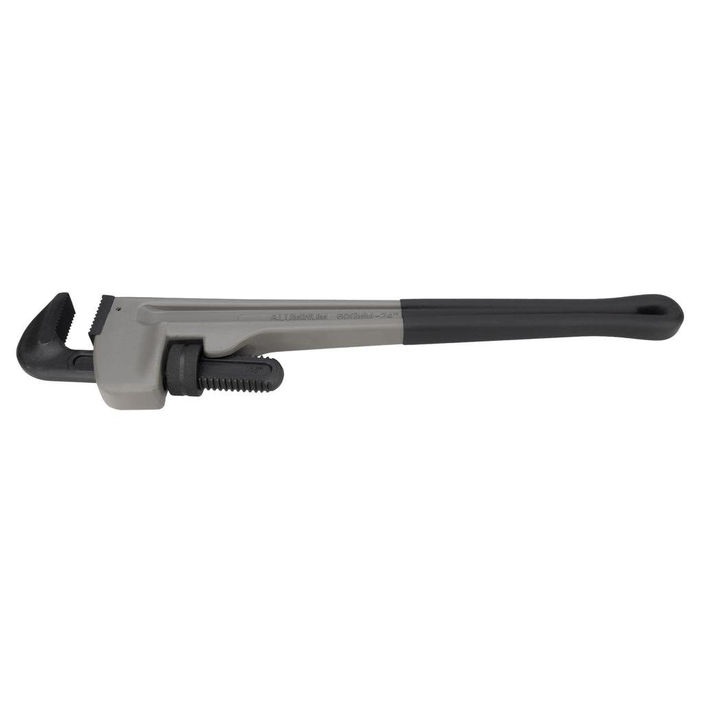 TONE Aluminum Pipe Wrench Applicable Pipe Diameter 80A Total Length 558mm Maximum Opening 100mm ALPW-600