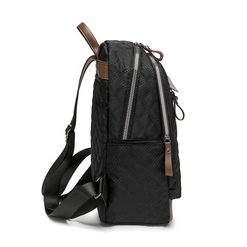 Рюкзак Студенческий Школьный Рюкзак Женский Легкий Ромбовидный Рюкзак