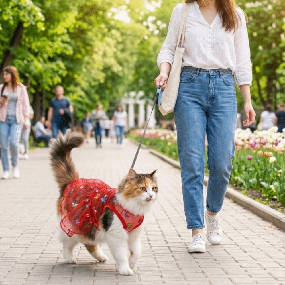 Cute Dog Butterfly Princess Dress Butterfly Print Lace Trim Summer Thin Dog Dress Breathable Pet Vest Dress Daily Wear