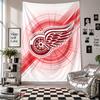 Настенный гобелен Detroit Red Wings Домашний декор Настенное полотно для спальни гостиной Фон