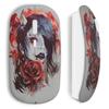 Wireless Mouse - Angel Paint - Red - Stylish Design - Compatible Mac and PC - USB Key Included