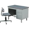 Hasegawa 1/12 Scale Figure Accessory Series Office Desk and Chair Plastic Model FA03