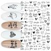 Nail Art Stickers Ins Valentine's Day Love English Letters Cupid's Arrow Rose Adhesive Stickers