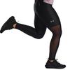 Under Armour Iso-Chill однотонные спортивные штаны для бега 3/4, женские штаны для фитнеса, черные 1374950-001