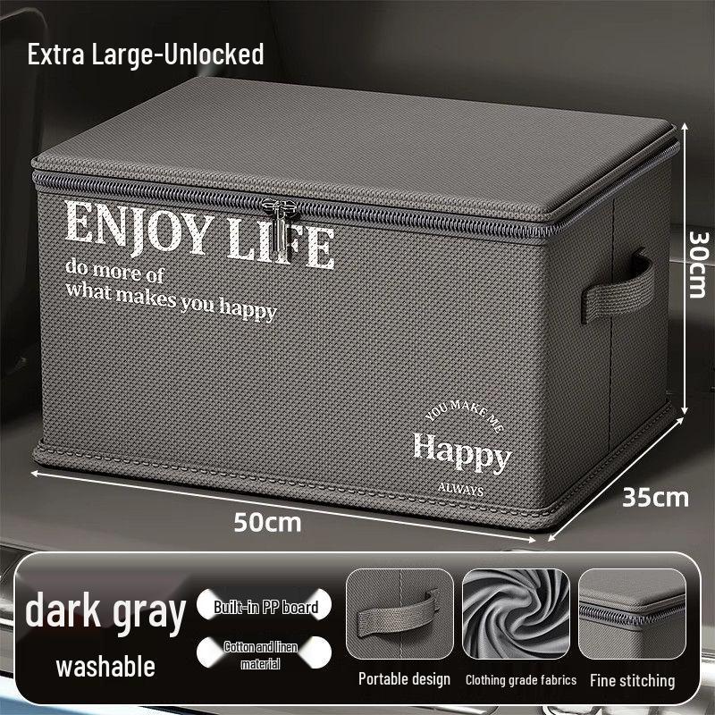 Extra-Large Clothing Storage and Organization Box for Dormitories
