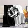 Man Utd Print FlAannel Blanket, High quality Comfortable for All Seasons, Home Decor, Warmth and Comfort