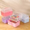 Children'S Hair Accessories Storage Box Head Rope Hairpin Card Pen Sundries Stationery Box Cute Girl Jewelry Box
