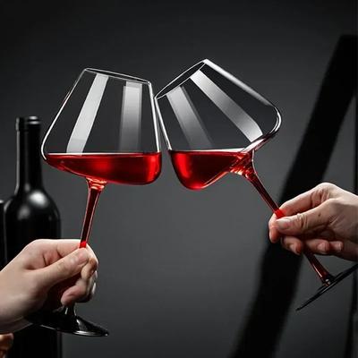 Новый бокал для вина, роскошный, высокой ценности, из хрустального стекла, бокал для красного вина, бытовой, высокой ценности, бокал, высококлассные бокалы для вина