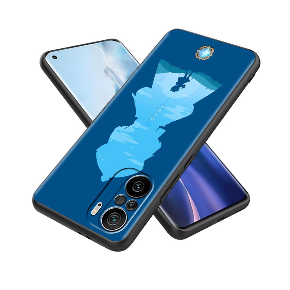 Чехол Genshin Impact с аниме для Xiaomi Mi Poco X3 NFC M3 Pocophone F1 F3 GT Redmi K40 Pro для Mi 10T Pro, чехол для телефона