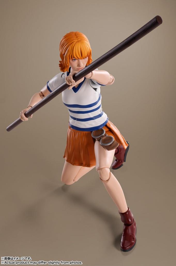 TAMASHII NATIONS S.H.Figuarts Nami (A Netflix Series: ONE PIECE) Approximately 150mm ABS & PVC Painted Movable Figure