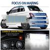 2pcs Car Led Number License Plate Light Canbus Error-Free For FIAT Punto EVO 2009 2010 2011 2012Automobiles Parts Accessories License Plate Lights 2