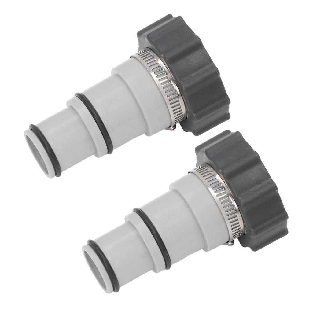 Резьбовой адаптер для шланга бассейна с хомутом Комплект соединителей для шланга насоса бассейна с хомутом и шайбой для 1,5 1,25