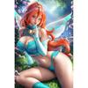 Принт игры Дафна обнаженная сексуальная Cutt Girl Art Холст Плакат Гостиная Спальня Домашний Декор Настенная картина