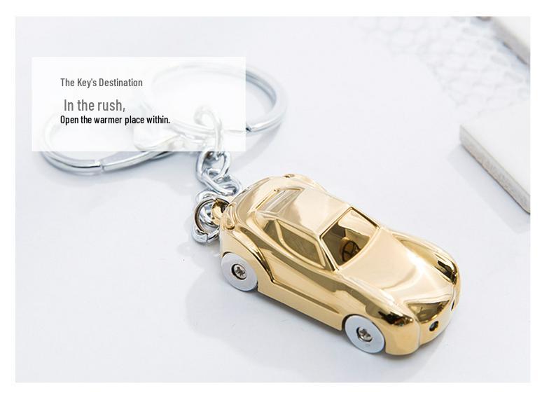 Светящийся брелок из цинкового сплава - Креативный подарок для мужчин и женщин, Милый корейский парный кулон.