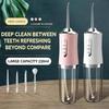 Travel Compact Oral Irrigator Dentist Suggest IPX5 Water Flosser Cordless Professional Cleaning for Sensitive Gums