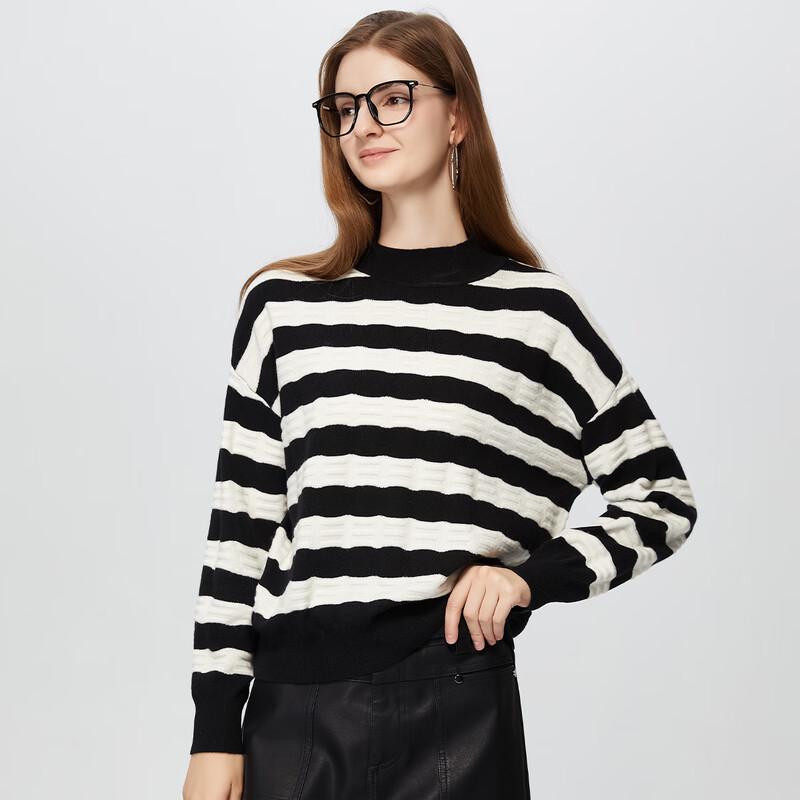 Women's Striped Pullover Sweater