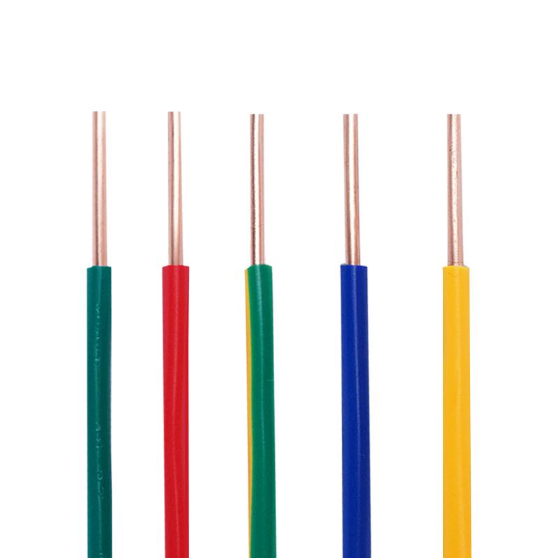 Yongyi Zhujiang Flame Retardant BV Wire: 1.5/2.5/4/6 sq mm Single Core Copper Wire for Household Electricity.