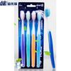 4Pcs Handle Soft Toothbrush Set Adult Чистая мягкая щеточная здоровая зубная щетка