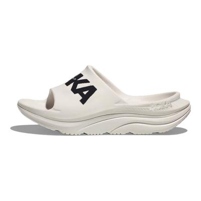 Кроссовки HOKA Ora Athletic Slide белые черные унисекс 1155154-WBLC