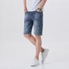 Summer Thin Denim Shorts Men's Fitted Five-point Pants Casual Mid-sized Pants