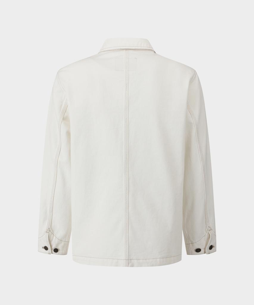 Brooks Brothers [Heritage] Denim Chore Jacket (Ivory) (Bbotmhg154)